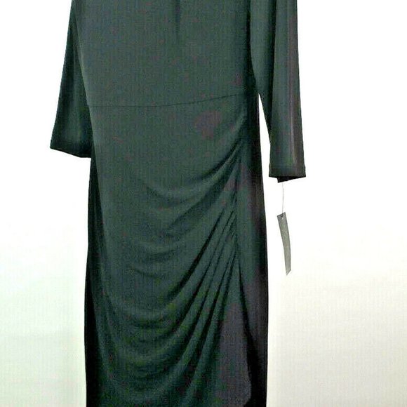 Thalia Sodi Fortaleza Macy's Deep Black Dress Med - Picture 14 of 14